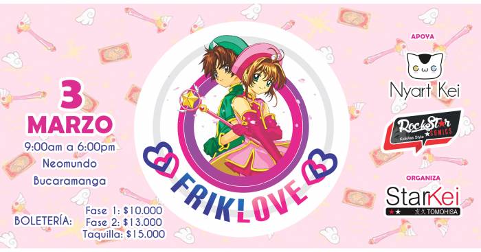 Friki Love 2019 – Evento Geek en Bucaramanga