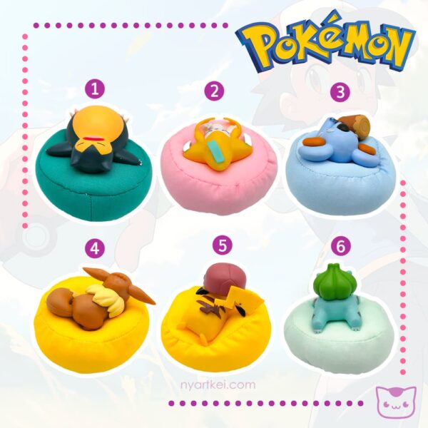 Figura Pokémon Durmiendo Almohada - Imagen 2