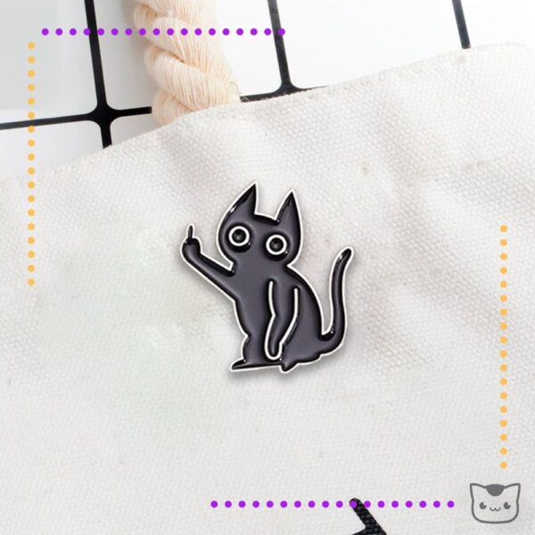 Pin Gatito Pistola