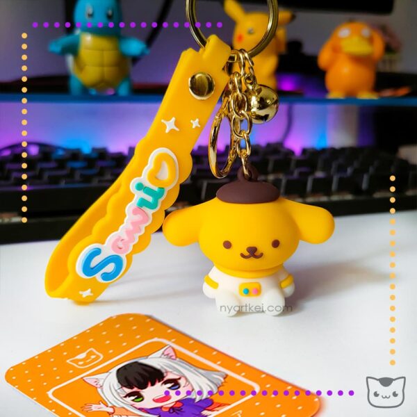 Llavero Figura Sanrio Pompompurin