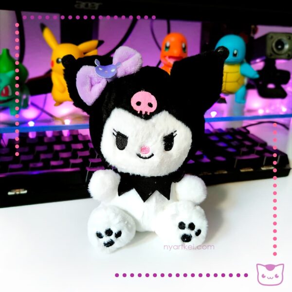 Llavero Peluche Sanrio Kuromi v2