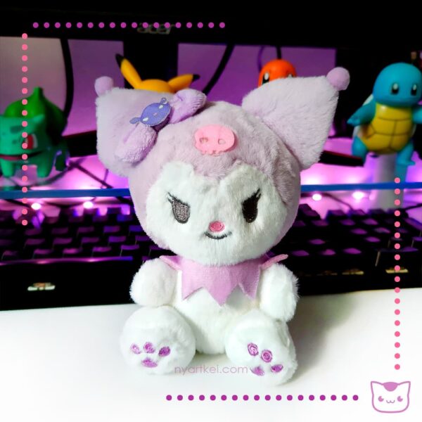 Llavero Peluche Sanrio Kuromi Purple