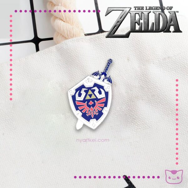 Pin The Legend of Zelda Escudo