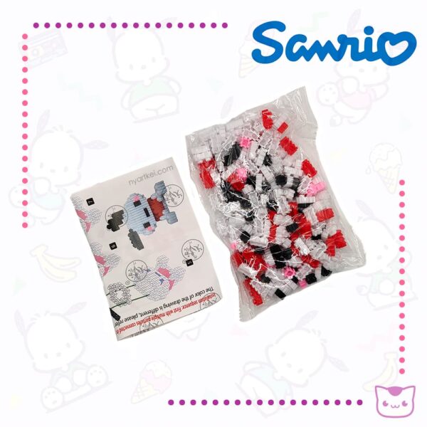 Figura Armable Tipo Lego Sanrio Pochacco - Imagen 2