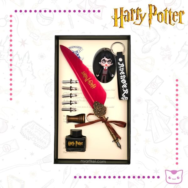 Caja de Colección Harry Potter Pluma Llavero
