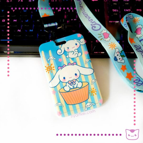 Porta Carnet Sanrio Cinnamoroll Cupcake