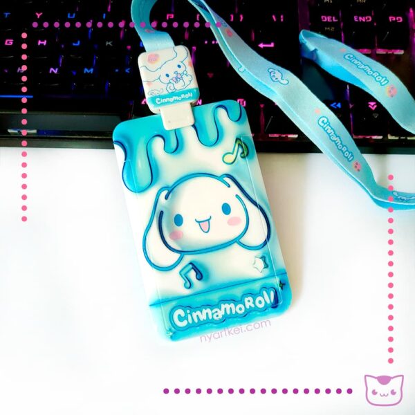 Porta Carnet Retráctil Sanrio Cinnamoroll Musical