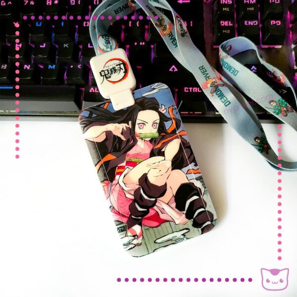 Porta Carnet Retráctil Kimetsu no Yaiba Nezuko