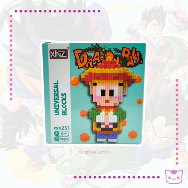 Figura Armable Tipo Lego Dragon Ball Z Gohan