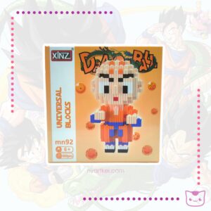 Figura Armable Tipo Lego Dragon Ball Z Krilin