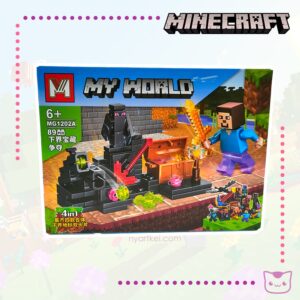 Figura Armable Tipo Lego Minecraft