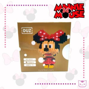 Figura Armable Tipo Lego Minnie Mouse