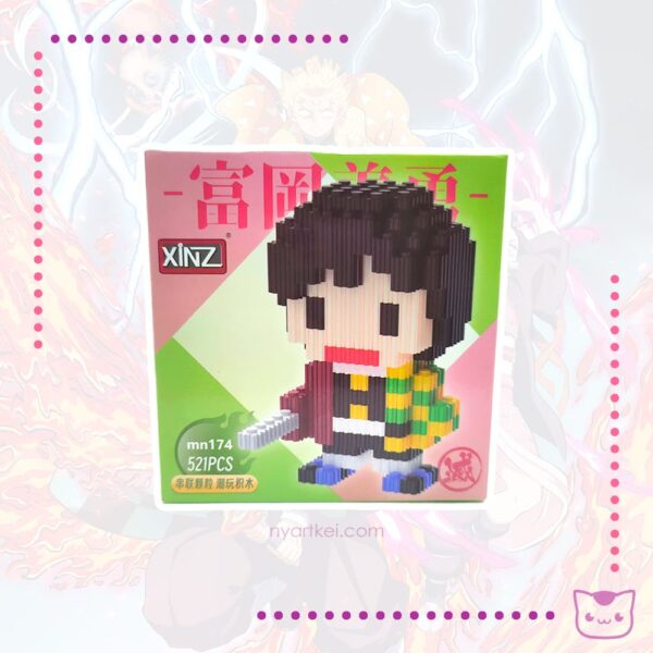 Figura Armable Tipo Lego Kimetsu no Yaiba Tomioka