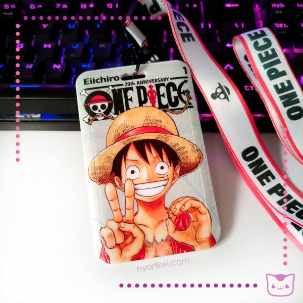 Porta Carnet One Piece Luffy
